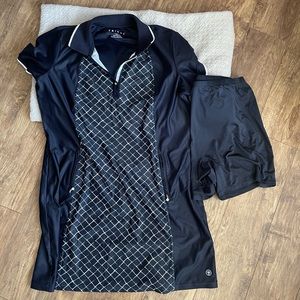 Tribal Golf Polo with matching shorts